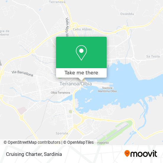 Cruising Charter map