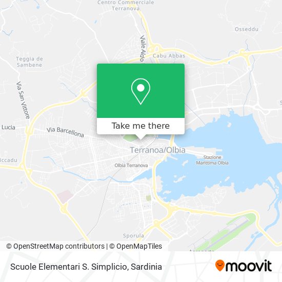 Scuole Elementari S. Simplicio map