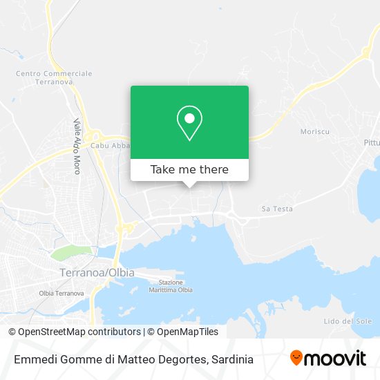 Emmedi Gomme di Matteo Degortes map
