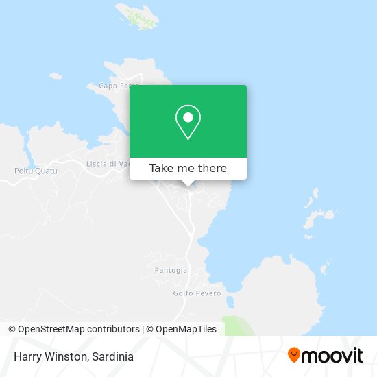 Harry Winston map