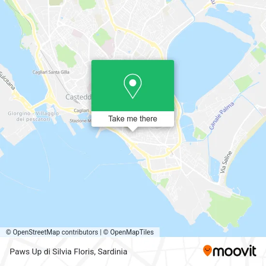 Paws Up di Silvia Floris map
