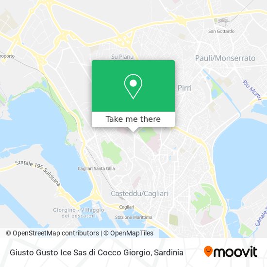 Giusto Gusto Ice Sas di Cocco Giorgio map