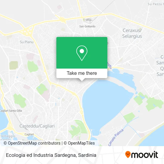 Ecologia ed Industria Sardegna map