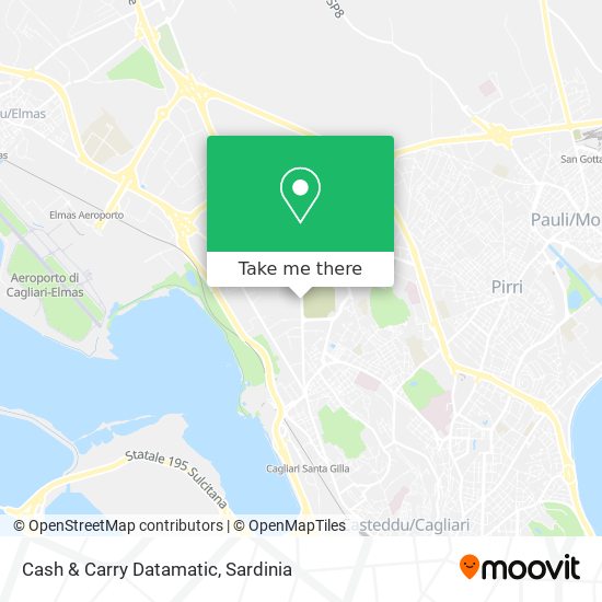 Cash & Carry Datamatic map