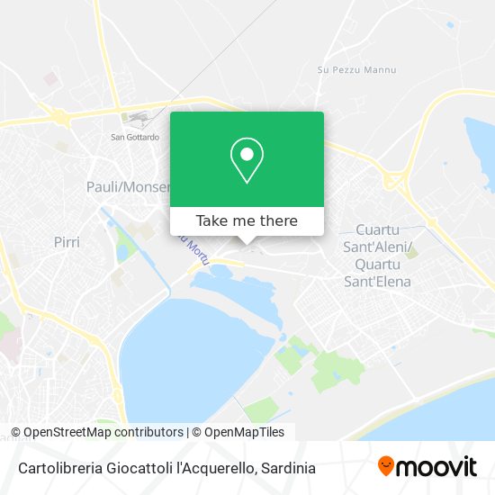 Cartolibreria Giocattoli l'Acquerello map