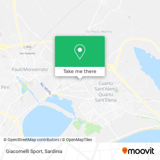 Giacomelli Sport map