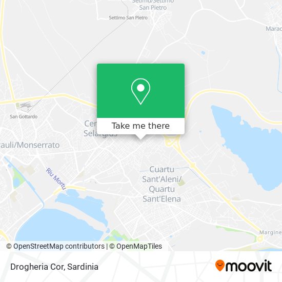 Drogheria Cor map