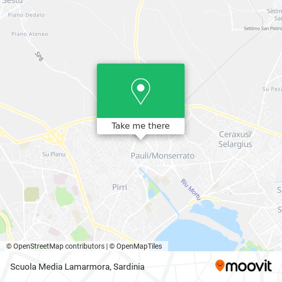 Scuola Media Lamarmora map