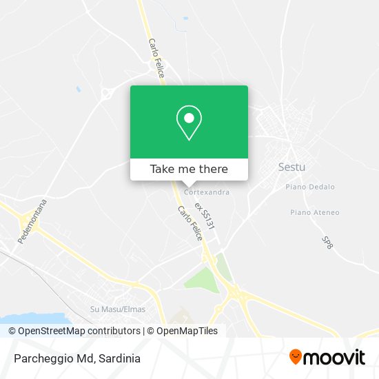 Parcheggio Md map