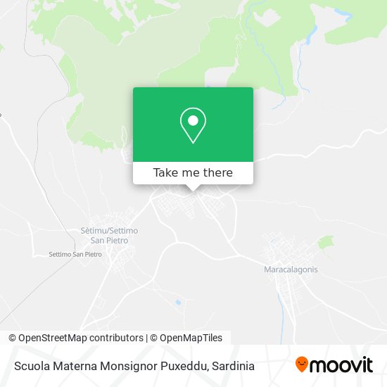 Scuola Materna Monsignor Puxeddu map
