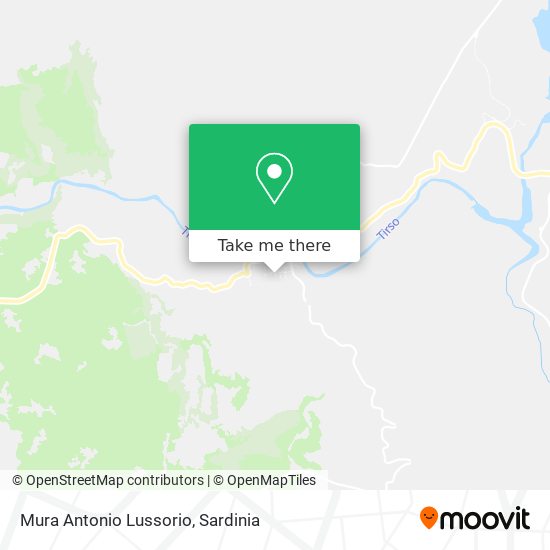 Mura Antonio Lussorio map