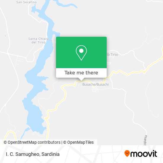 I. C. Samugheo map