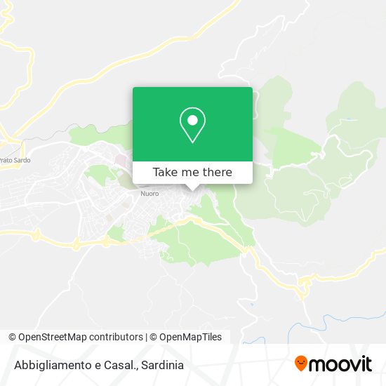 Abbigliamento e Casal. map