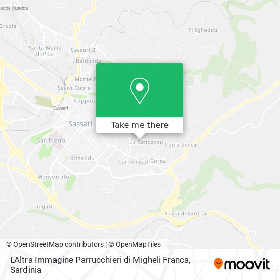 L'Altra Immagine Parrucchieri di Migheli Franca map