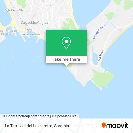 La Terrazza del Lazzaretto map