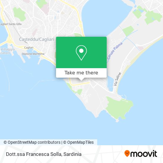 Dott.ssa Francesca Solla map