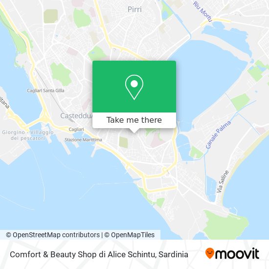 Comfort & Beauty Shop di Alice Schintu map