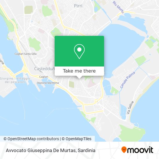 Avvocato Giuseppina De Murtas map