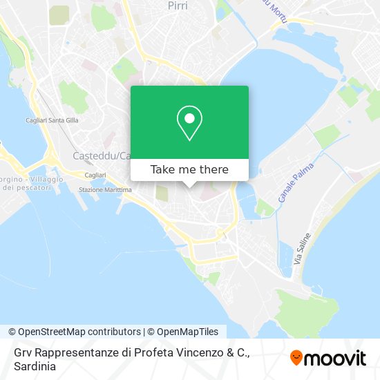 Grv Rappresentanze di Profeta Vincenzo & C. map