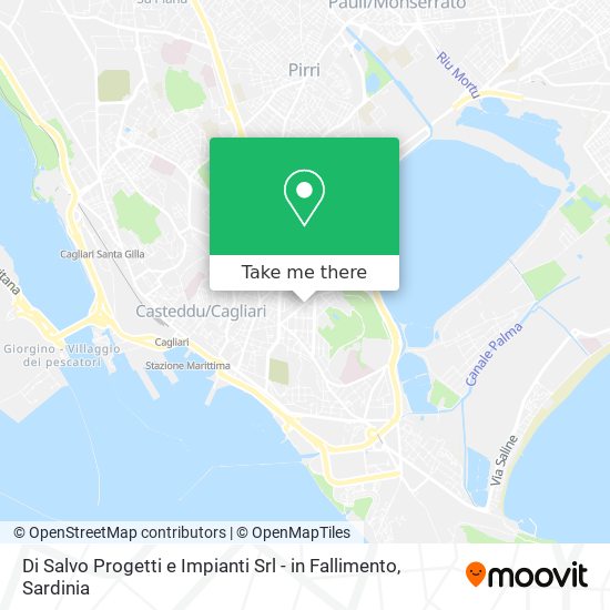 Di Salvo Progetti e Impianti Srl - in Fallimento map