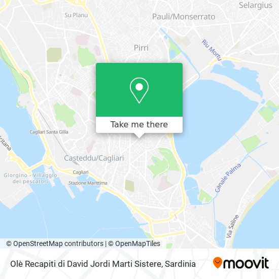Olè Recapiti di David Jordi Marti Sistere map