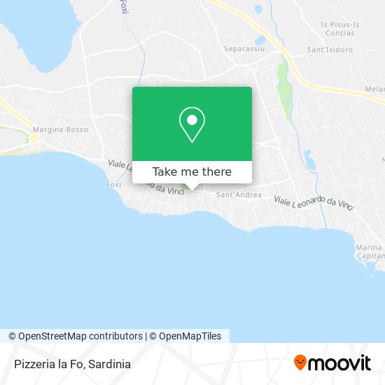 Pizzeria la Fo map