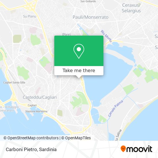 Carboni Pietro map