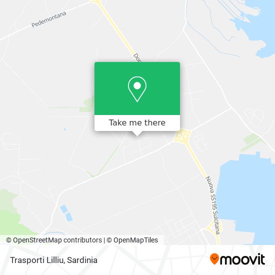 Trasporti Lilliu map