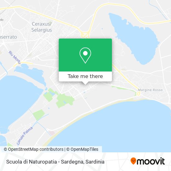 Scuola di Naturopatia - Sardegna map