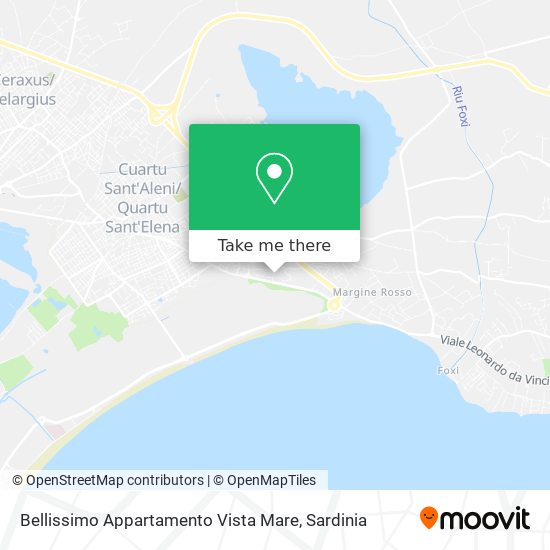 Bellissimo Appartamento Vista Mare map