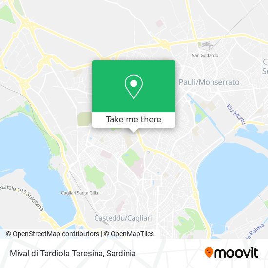 Mival di Tardiola Teresina map