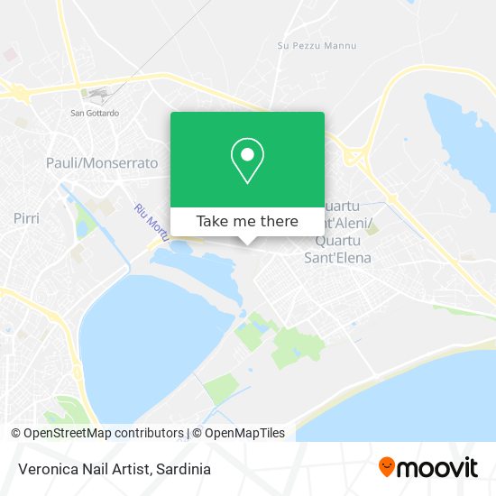 Veronica Nail Artist map