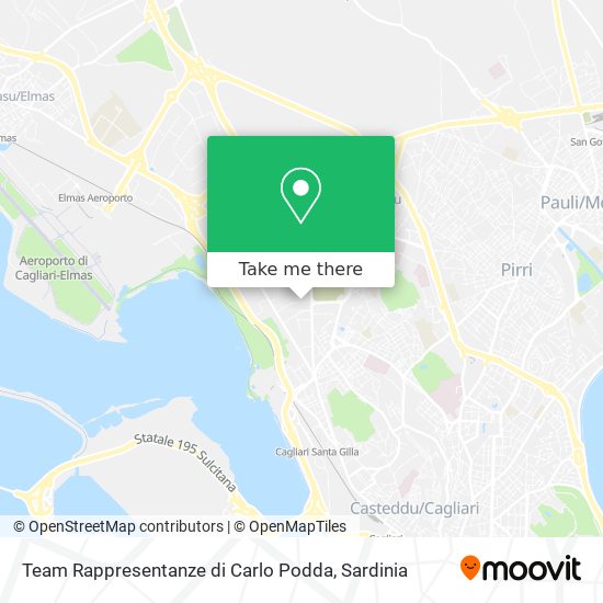 Team Rappresentanze di Carlo Podda map