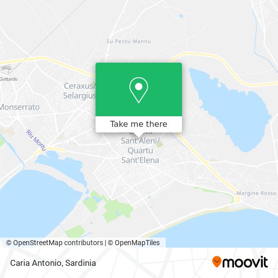 Caria Antonio map