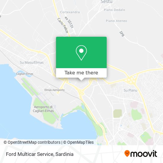 Ford Multicar Service map