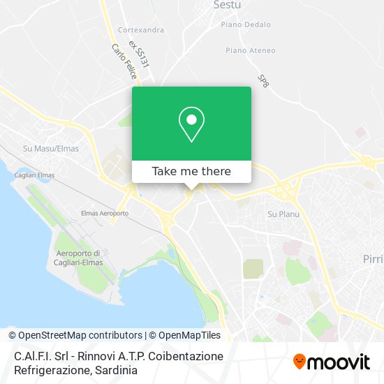 C.Al.F.I. Srl - Rinnovi A.T.P. Coibentazione Refrigerazione map