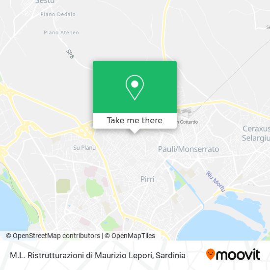 M.L. Ristrutturazioni di Maurizio Lepori map