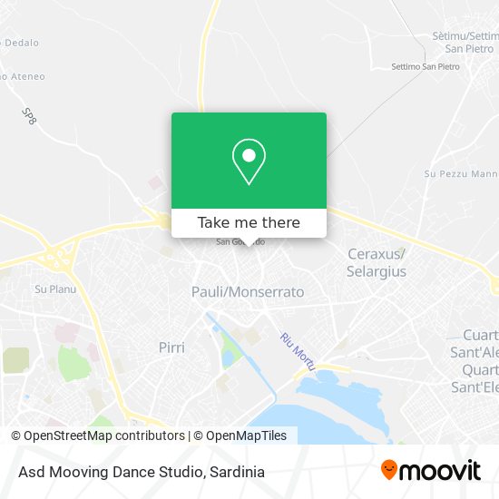 Asd Mooving Dance Studio map