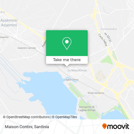 Maison Contini map