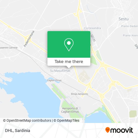 DHL map