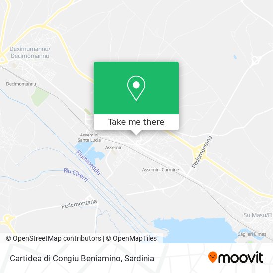 Cartidea di Congiu Beniamino map