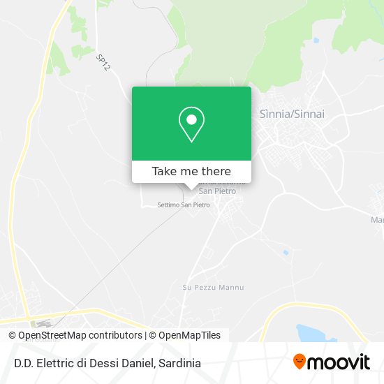 D.D. Elettric di Dessi Daniel map
