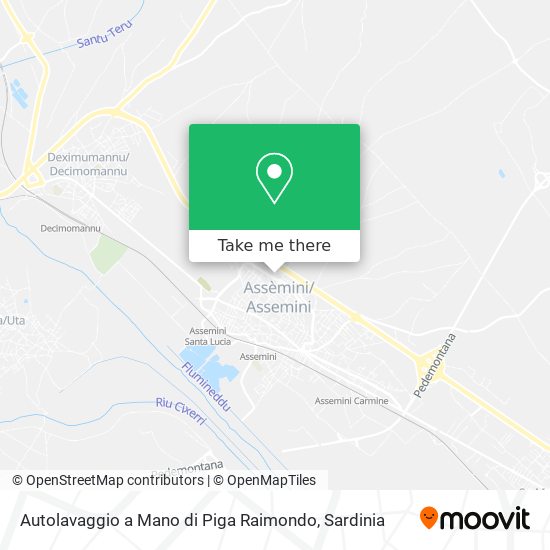 Autolavaggio a Mano di Piga Raimondo map