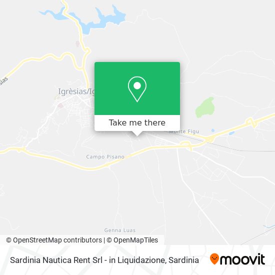 Sardinia Nautica Rent Srl - in Liquidazione map