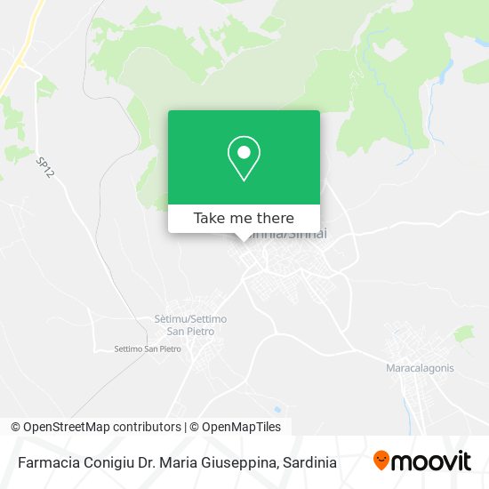 Farmacia Conigiu Dr. Maria Giuseppina map