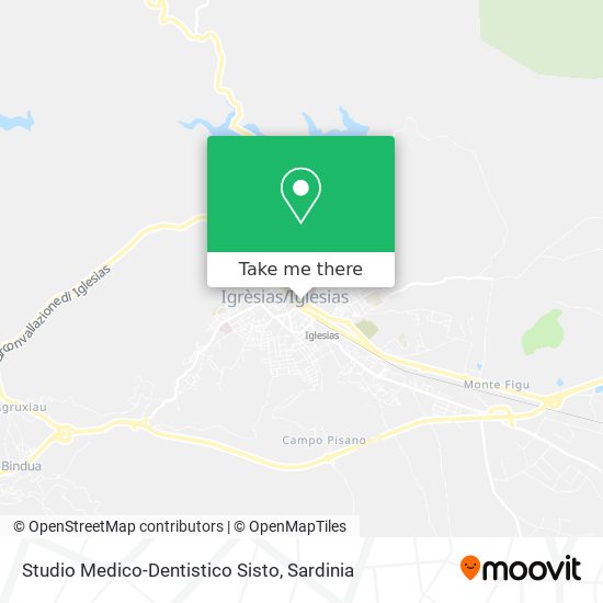 Studio Medico-Dentistico Sisto map