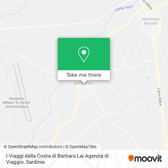 I Viaggi della Costa di Barbara Lai Agenzia di Viaggio map