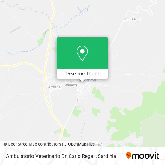 Ambulatorio Veterinario Dr. Carlo Regali map