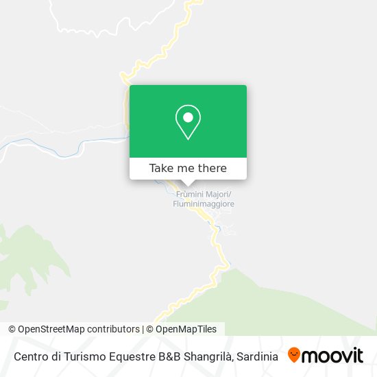Centro di Turismo Equestre B&B Shangrilà map