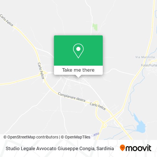 Studio Legale Avvocato Giuseppe Congia map